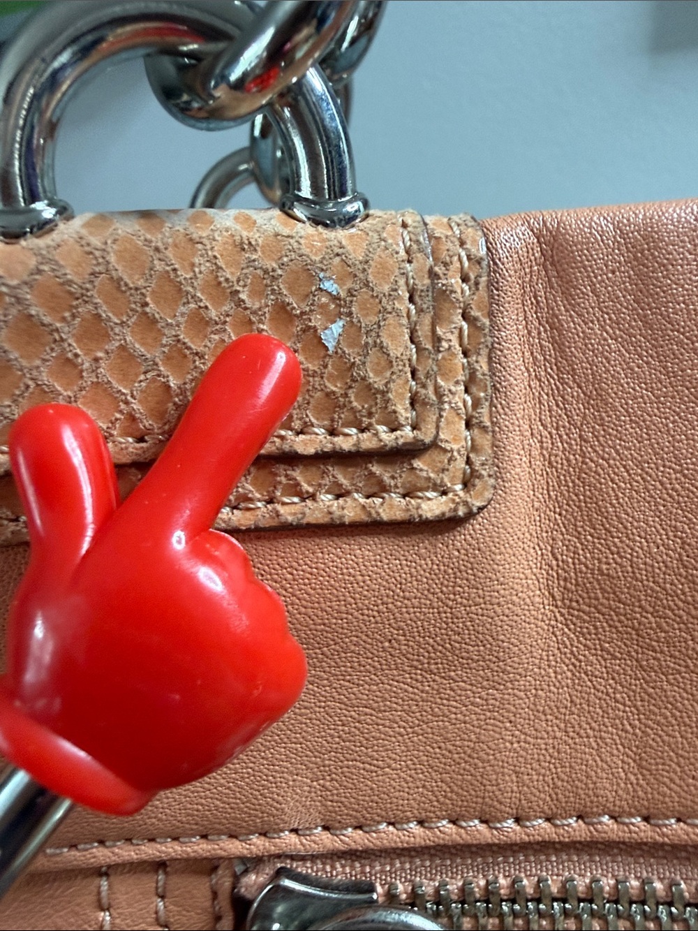 Coach Penelope Carryall Satchel Leather Shoulder Tote - Picture 7 of 17
